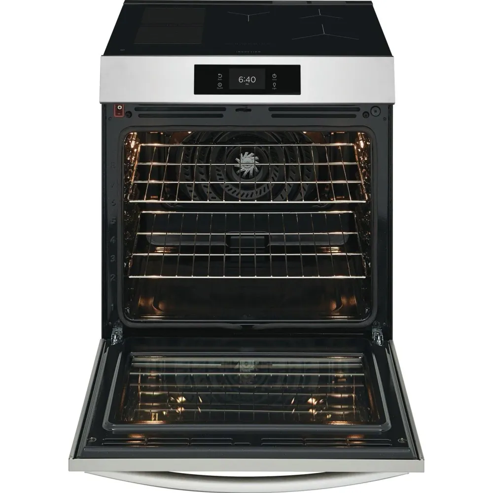 Frigidaire Gallery Cuisinière électrique à induction de 30 pouces avec fonction Pizza cuite sur pierre GCFI307CBF[BOITE OU...