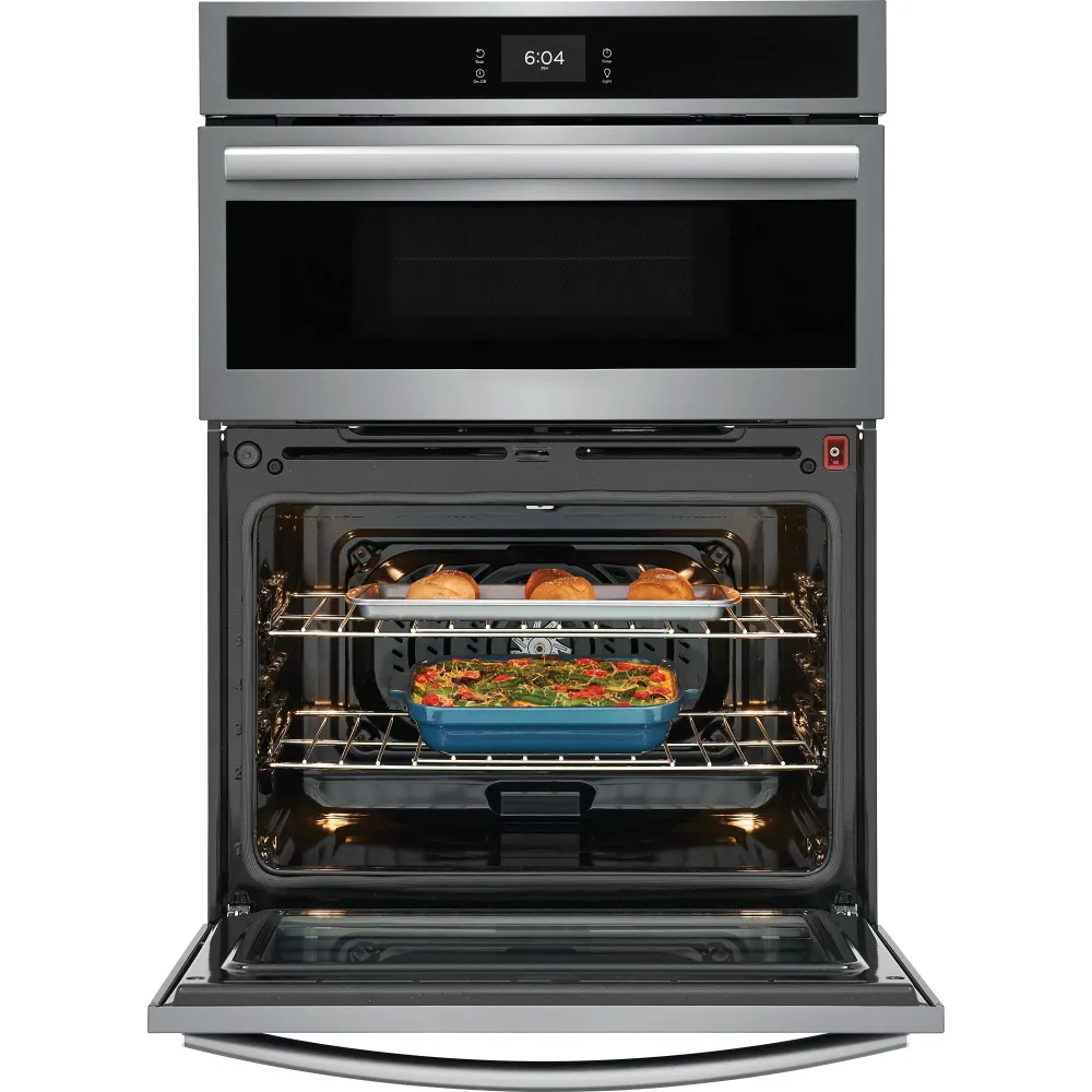 Frigidaire Gallery Four mural encastré combiné avec micro-ondes de 30 po avec technologie convection GCWM3067AF