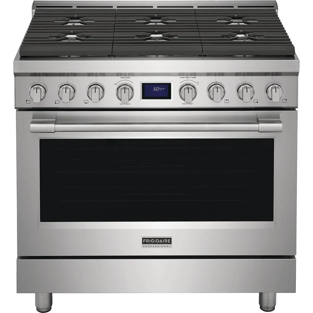 Frigidaire Professional Cuisinière amovible de 36 pouces avec technologie convection véritable PCFG3670AF