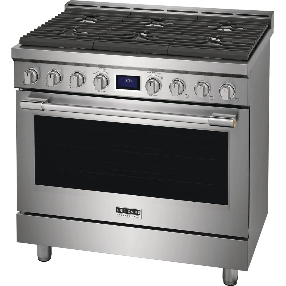 Frigidaire Professional Cuisinière amovible de 36 pouces avec technologie convection véritable PCFG3670AF