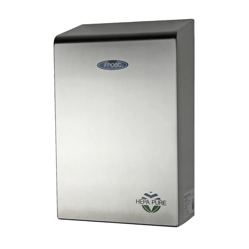 Sèche-Mains Automatique à Grande Vitesse HEPA PURE avec Lumière UVC Frost