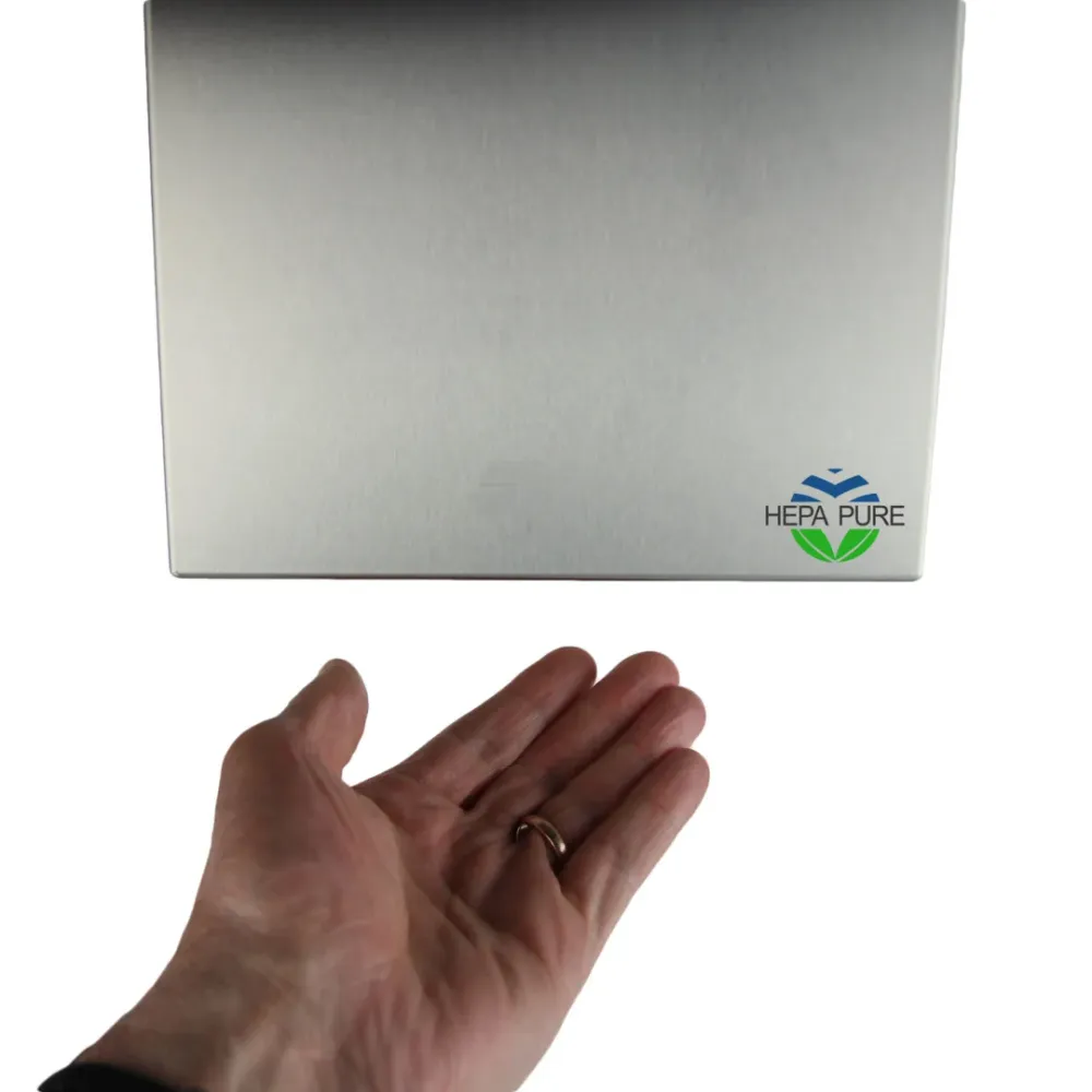 Sèche-Mains Automatique à Grande Vitesse HEPA PURE avec Lumière UVC Frost