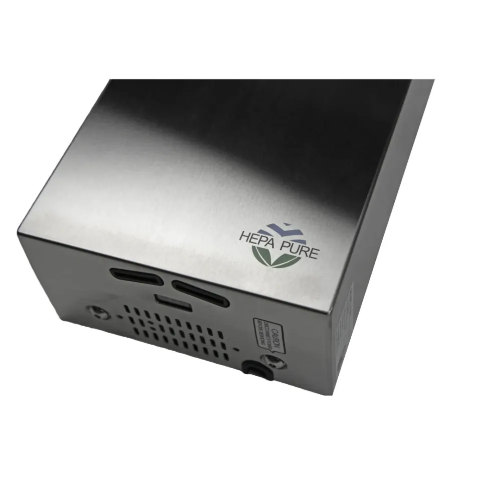 Sèche-Mains Automatique à Grande Vitesse HEPA PURE avec Lumière UVC Frost