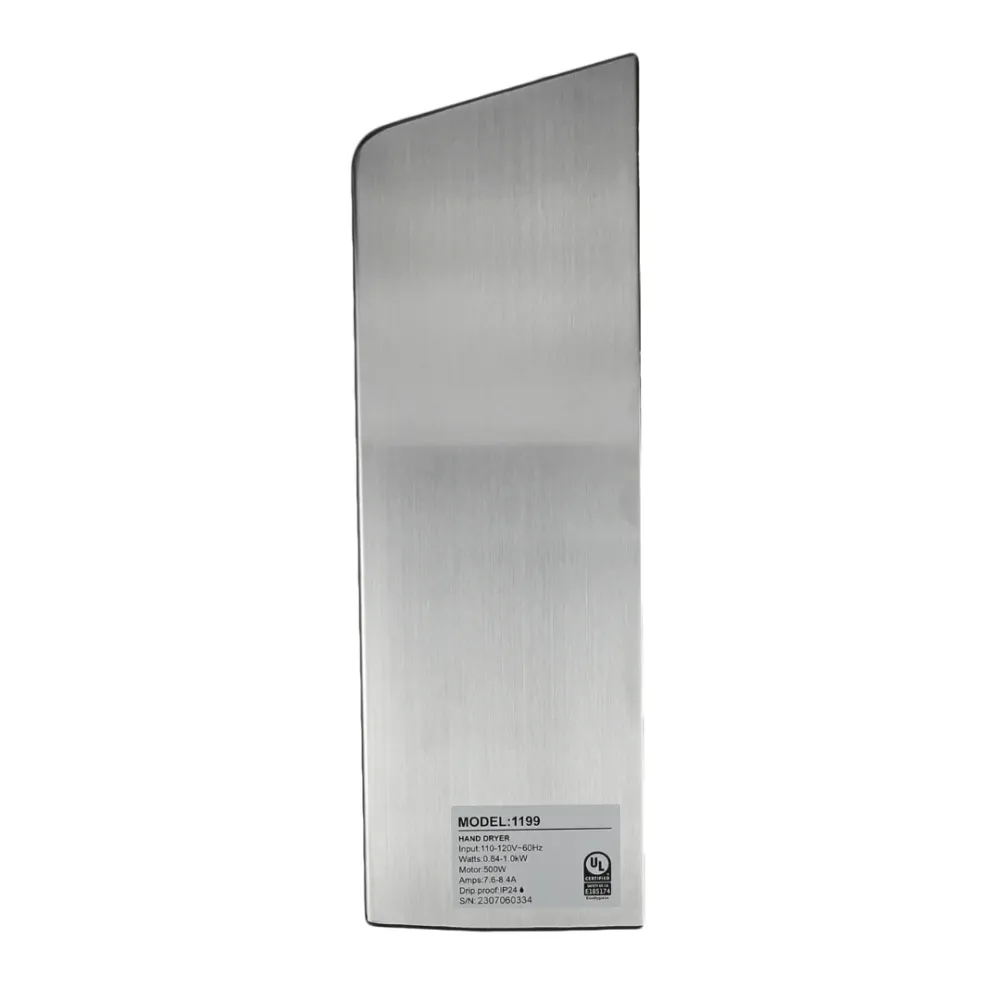 Sèche-Mains Automatique à Grande Vitesse HEPA PURE avec Lumière UVC Frost