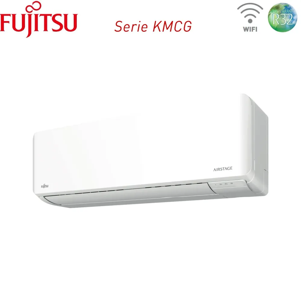 Fujitsu Climatiseur Quadri Split Inverter Series Km 9+9+14+14 Avec Aoyg30kbta4 R-32 Wi-Fi intégré 9000+9000+14000+14000