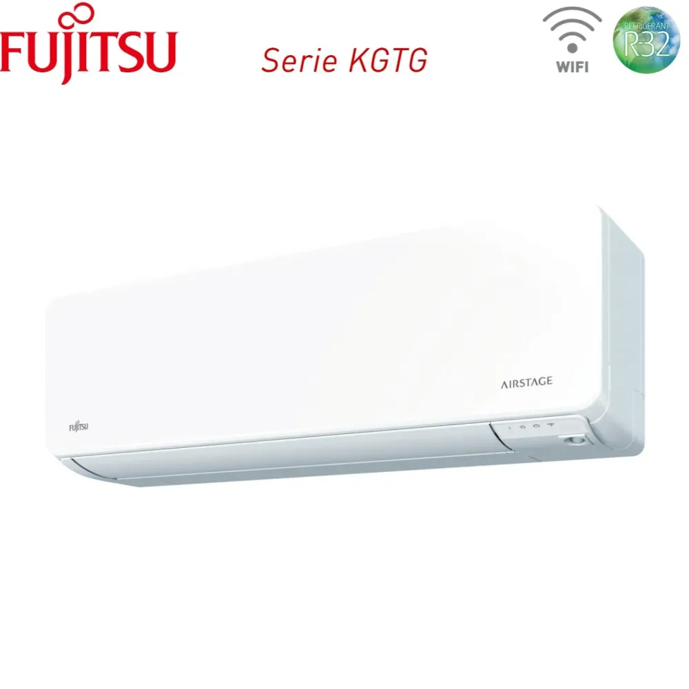 Fujitsu Penta Split Inverter Climatiseur Série Kg 7+7+9+9+9 Avec Aoyg36kbta5 R-32 Wi-Fi intégré 7000+7000+9000+9000+9000