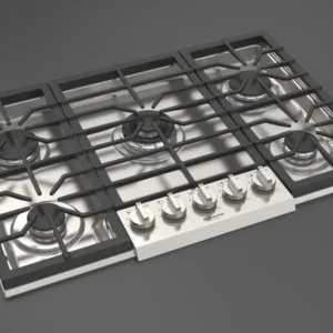 30 Inch Pro-Style Natural Gas Cooktop Fulgor Milano