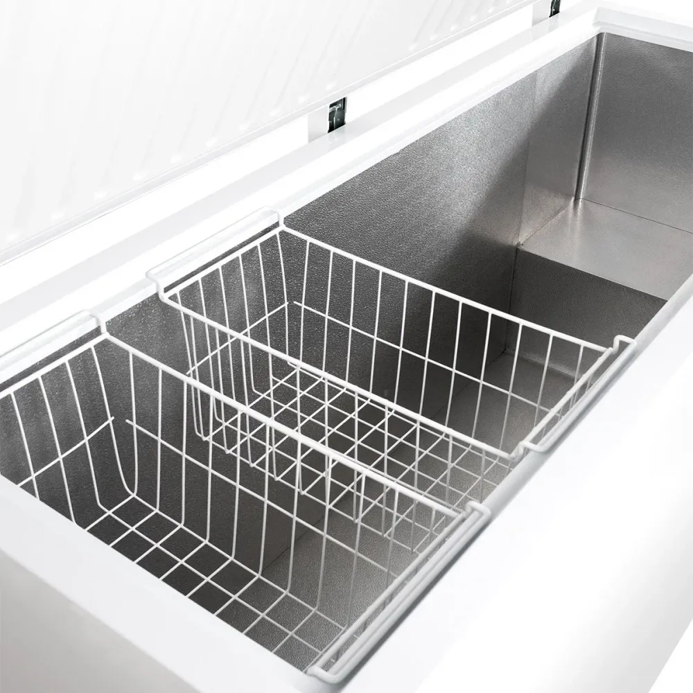Congélateur coffre ECO 650 avec couvercle rabattable GastroHero