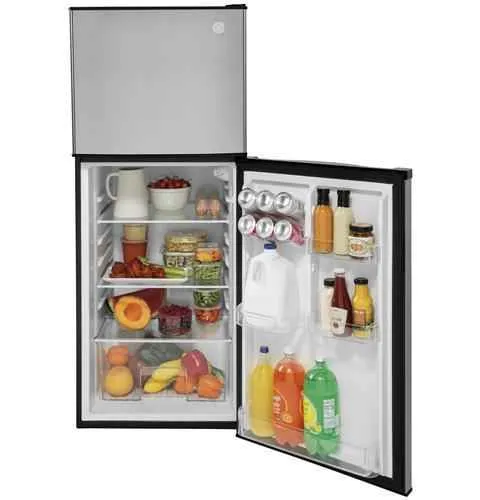 Réfrigérateur GE 9,8 pi³ 12 V CC – Acier inoxydable GPV10FSNSB-R GE Appliances