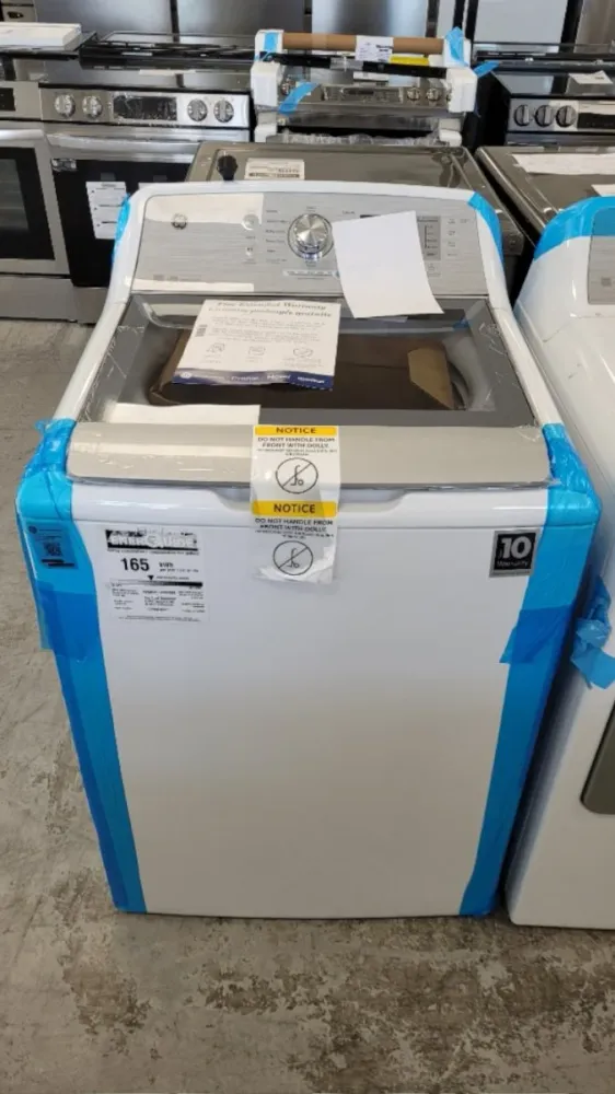 GTW680BMRWS - LAVEUSES - GE - Chargement Vertical - Blanc - Boîte Ouverte