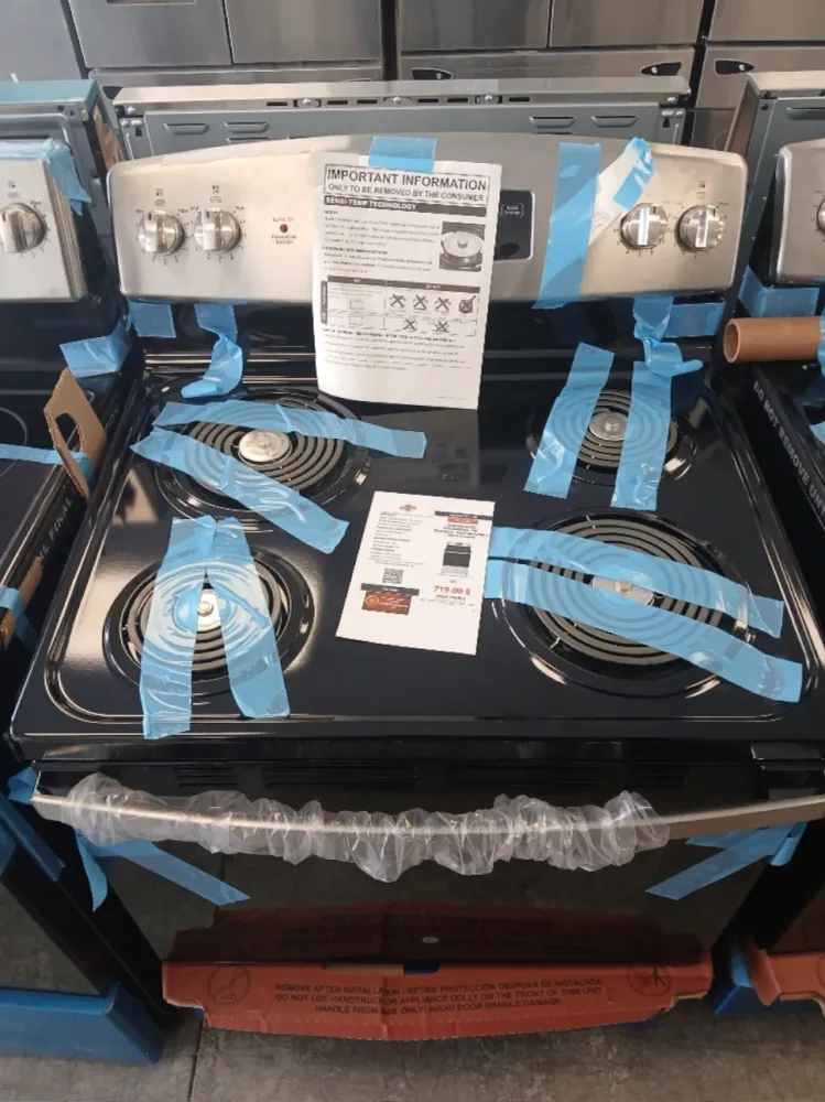 JCBS350SVSS - CUISINIÈRES - GE - Électrique - Acier inoxydable - Boîte Ouverte