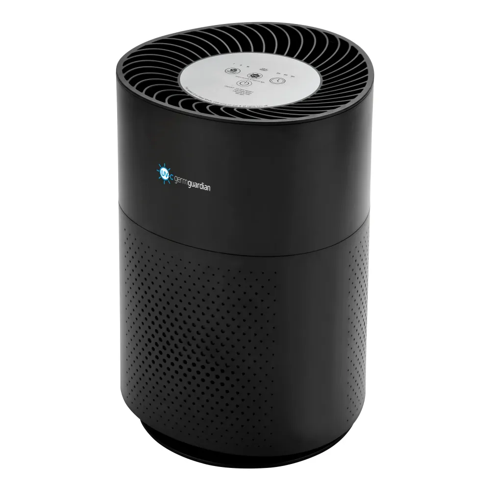 GermGuardian AC4250B Purificateur d'air 4 en 1 avec filtre HEPA, assainisseur UV-C et réduction des odeurs, 102 pieds carrés