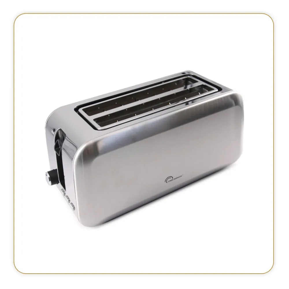 Grille pain, Dual Inox, 2 fentes XL
