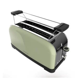 Grille pain inox 1500W 2 fentes fonctions améliorées Cecotec