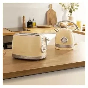 grille pain vertical vintage jaune clair Toast Taste 800 Cecotec