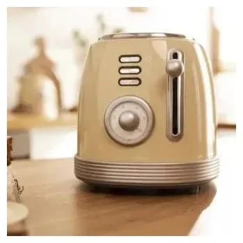 grille pain vertical vintage jaune clair Toast Taste 800 Cecotec