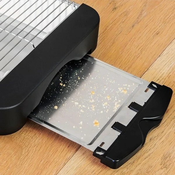 Grille-pain 600W Avec Plateau ramasse-miettes amovible - Livraison offerte