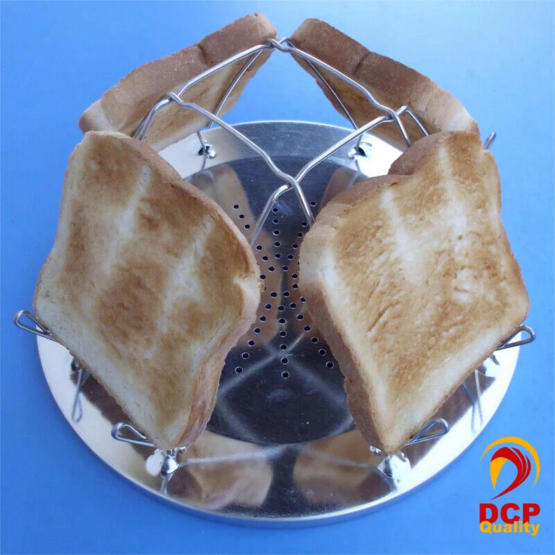 Grille-pain de camping Campking pour cuisinière à gaz pliable et peu encombrant