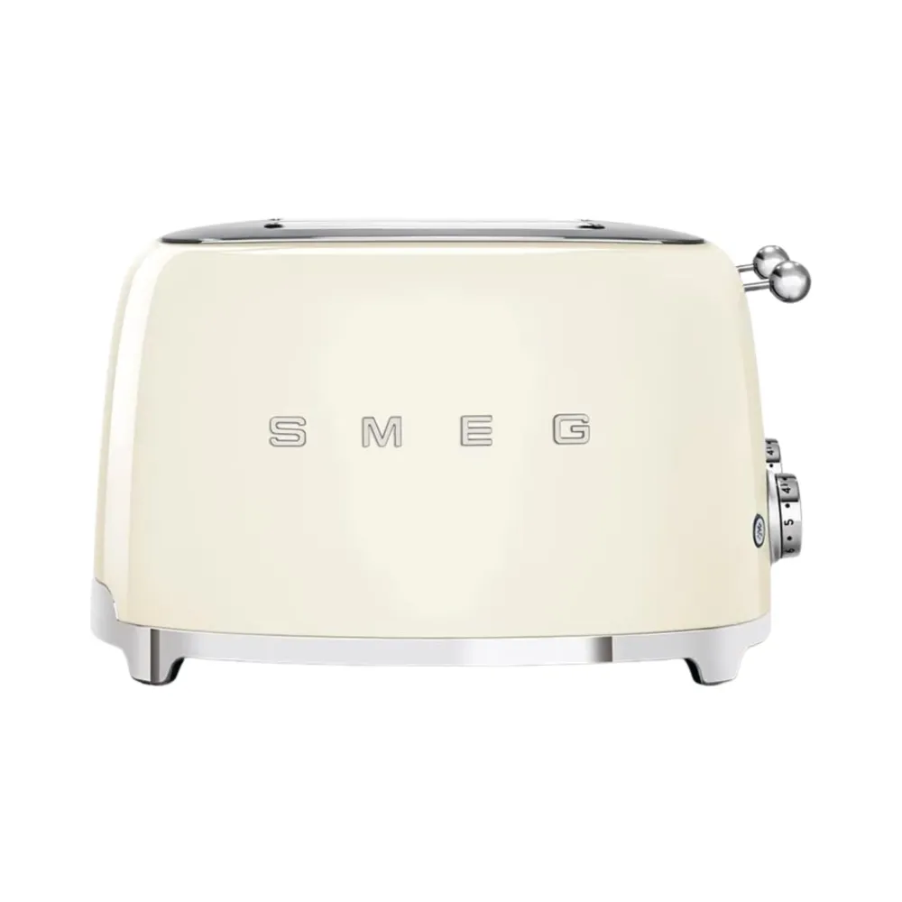 Grille-pain Deluxe 4 tranches Crème - Smeg