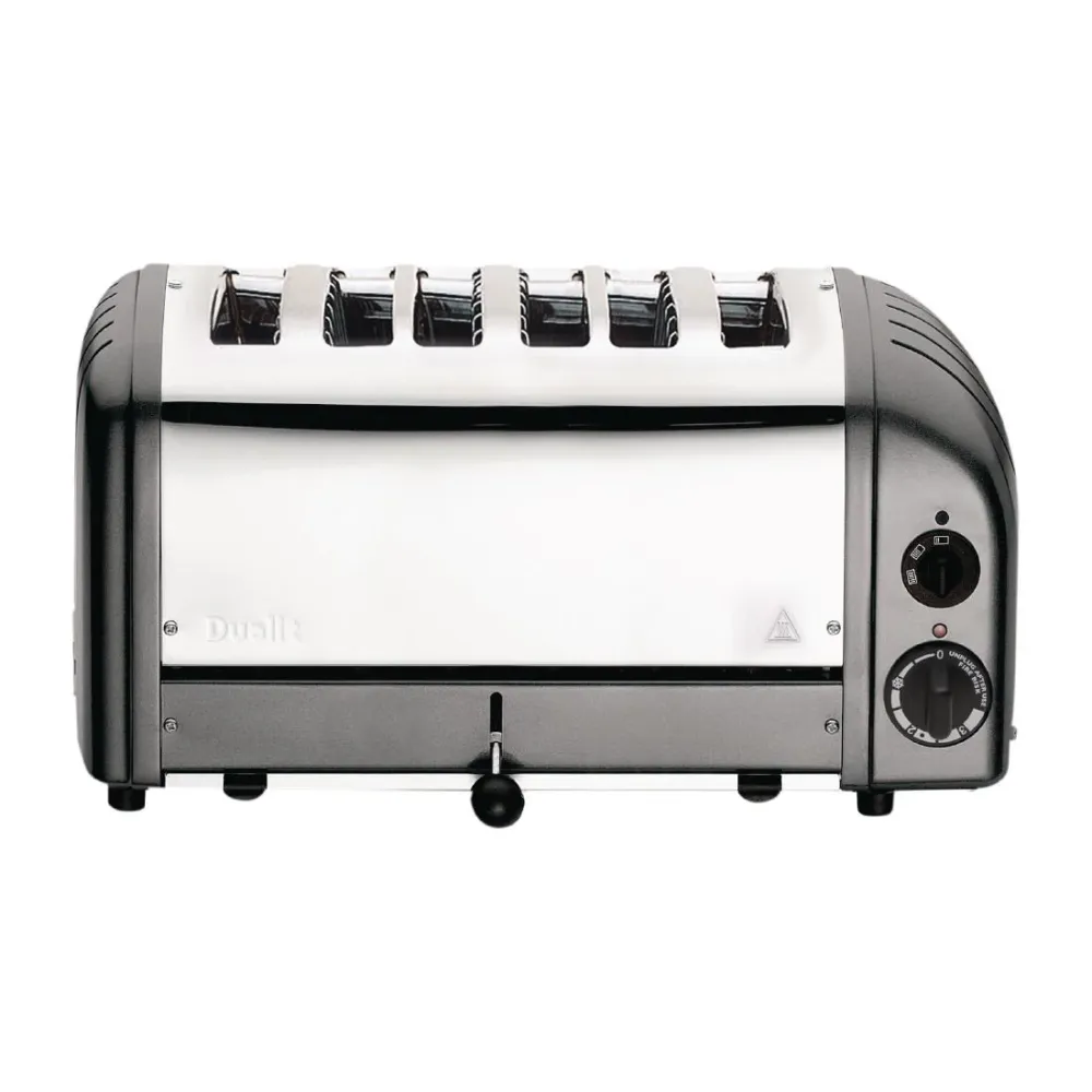 Grille-Pain 6 Tranches Anthracite Vario Dualit 60156