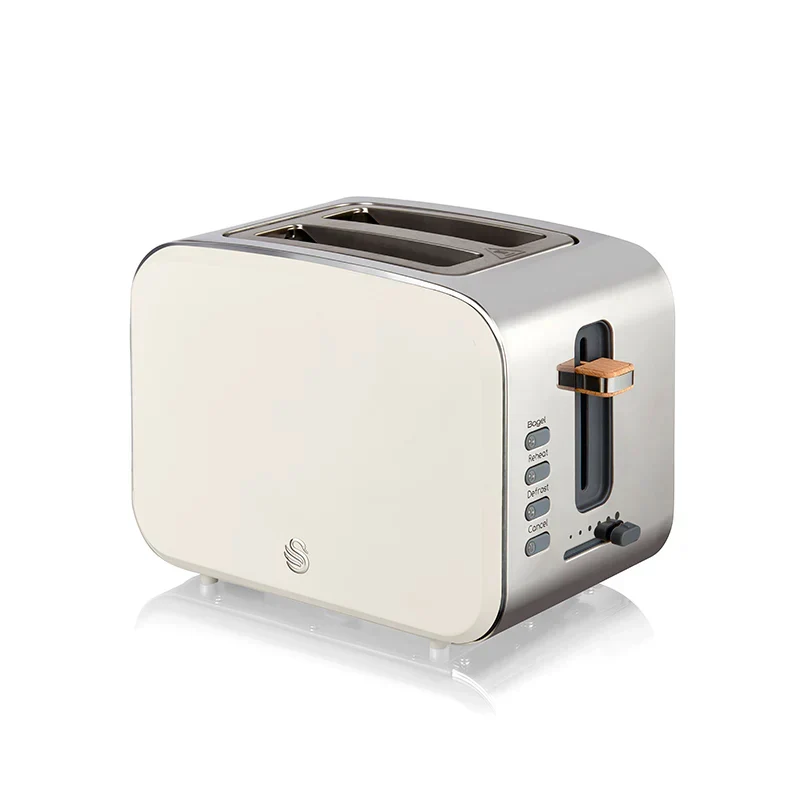 Grille-pain, 2 tranches, blanc, Swan Nordic
