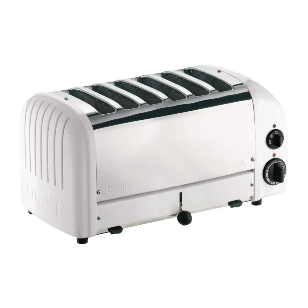Grille-Pain 6 Tranches Blanc Vario Dualit 60146