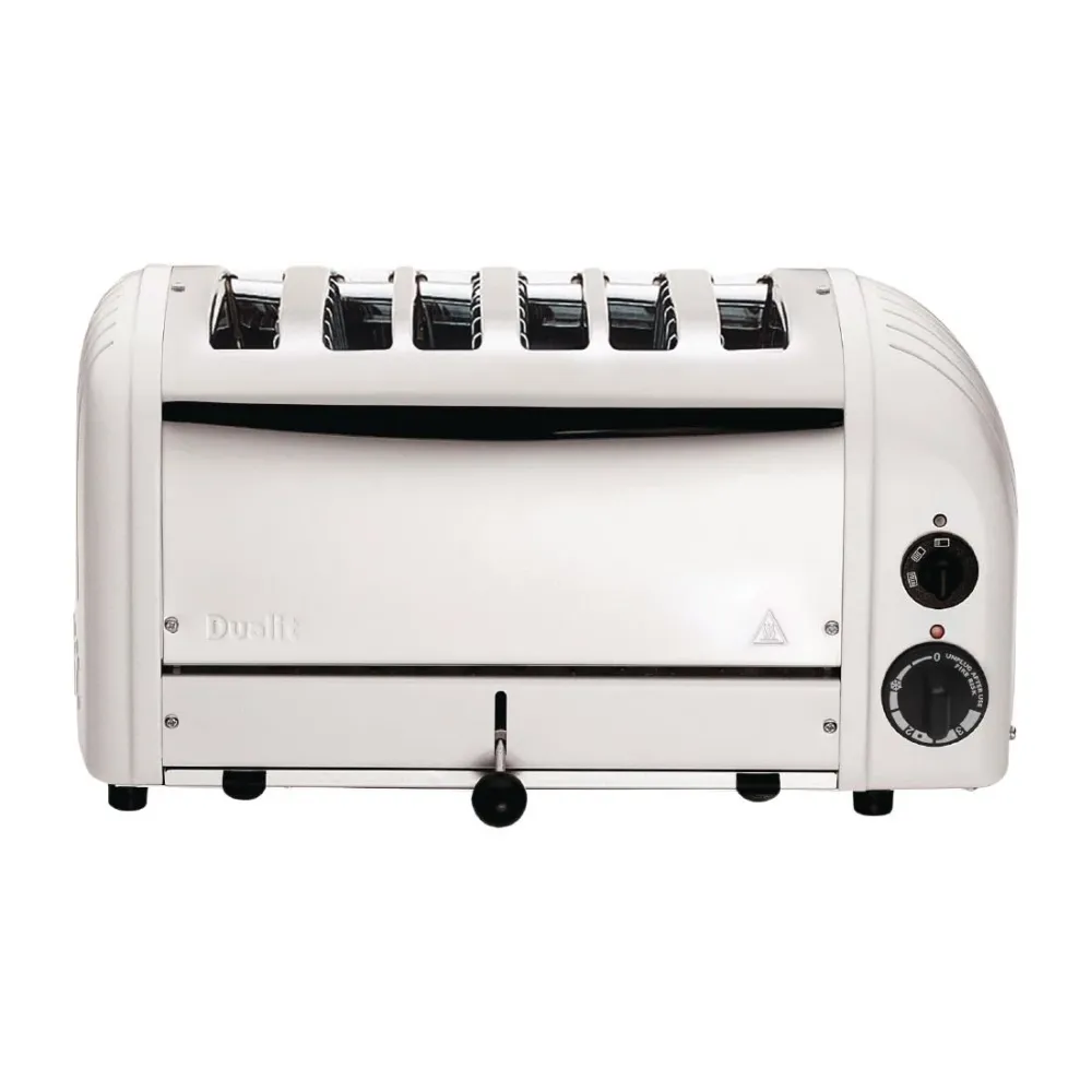 Grille-Pain 6 Tranches Blanc Vario Dualit 60146