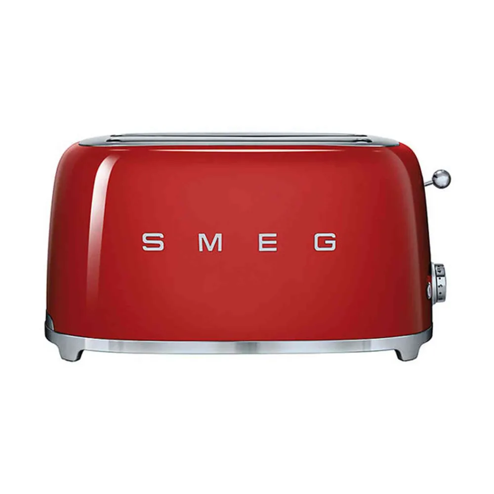 Grille-pain 4 tranches Smeg - Rouge