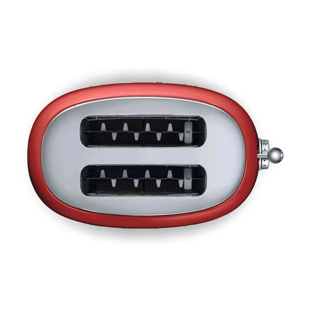 Grille-pain 2 tranches Smeg - Rouge