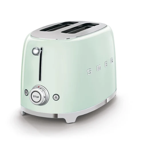 Grille-pain 2 Tranches Vert d'eau SMEG TSF01PGEU(F)
