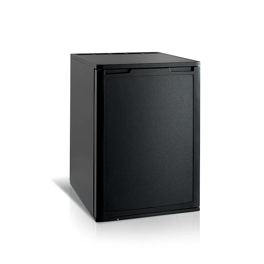 GRS.C420P.NEXT.D.NOI - MINIBAR À COMPRESSEUR NOIR 40 L SÉRIE NEXT P, FAÇADE NOIRE AVEC CHARNIÈRES À DROITE