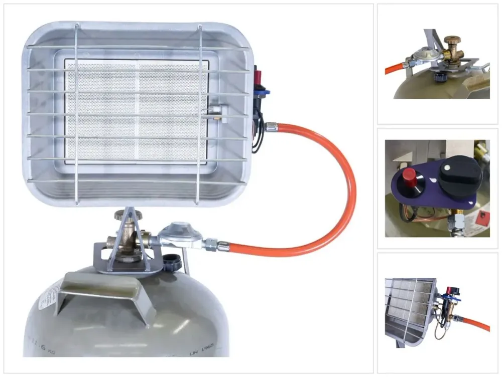 Gde GHS 4200 PIEZO Gasheizstrahler 2,9 - 4,5 kW ( 17306 ) Güde