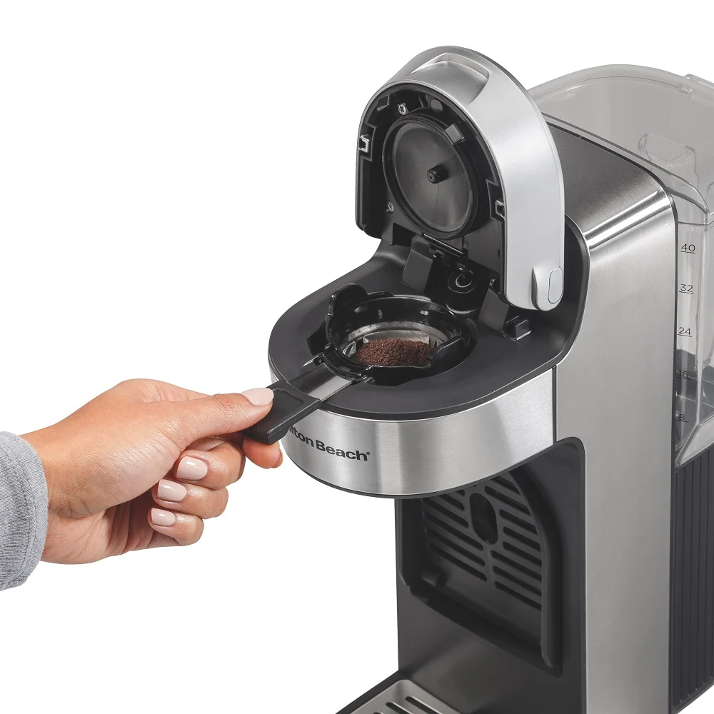 Cafetière à dose unique Hamilton Beach Scoop avec réservoir amovible