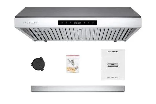 UC-PS10 : Hotte de cuisinière Hauslane, canalisée sous l'armoire, 30", acier inoxydable