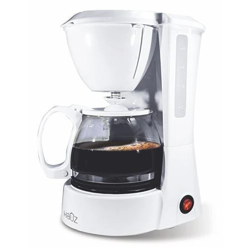 Hauz ACM4461 Cafetière 5 Tasses 750Ml Blanc