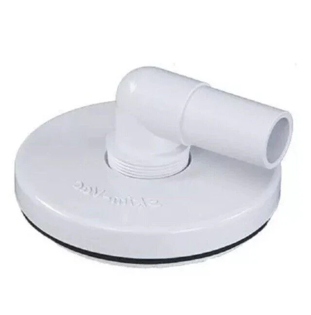 Hayward Plaque d'aspirateur Skim-Vac avec coude 1-1/4'' et joint d'étanchéité