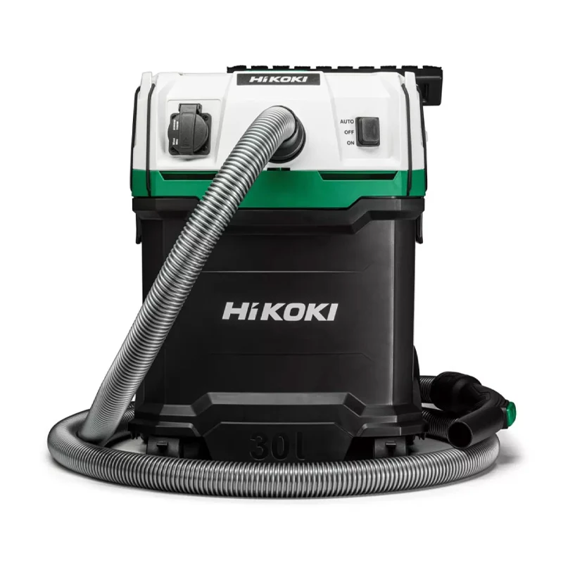 Aspirateur eau et poussières Cuve 30L classe L 1200W - HIKOKI - RP300YLWAZ - 4,2m3/min