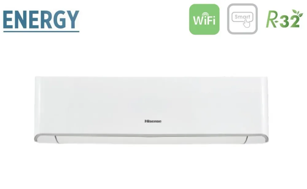Hisense Climatiseur Quadri Split Inverter Energy Series 9 + 9 + 12 + 12 Avec 4amw81u4raa R-32 Wi-Fi intégré 9000 + 9000 +...