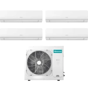Hisense Climatiseur Quadri Split Inverter New Energy Series 9 + 9 + 9 + 9 Avec 4amw105u4raa R-32 Wi-Fi intégré 9000 + 9000...