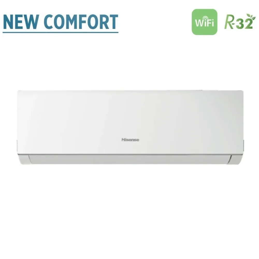 Hisense Trial Split Inverter Climatiseur New Comfort Series 7 + 9 + 9 Avec 3amw52u4rja R-32 Wi-Fi en option 7000 + 9000 +...