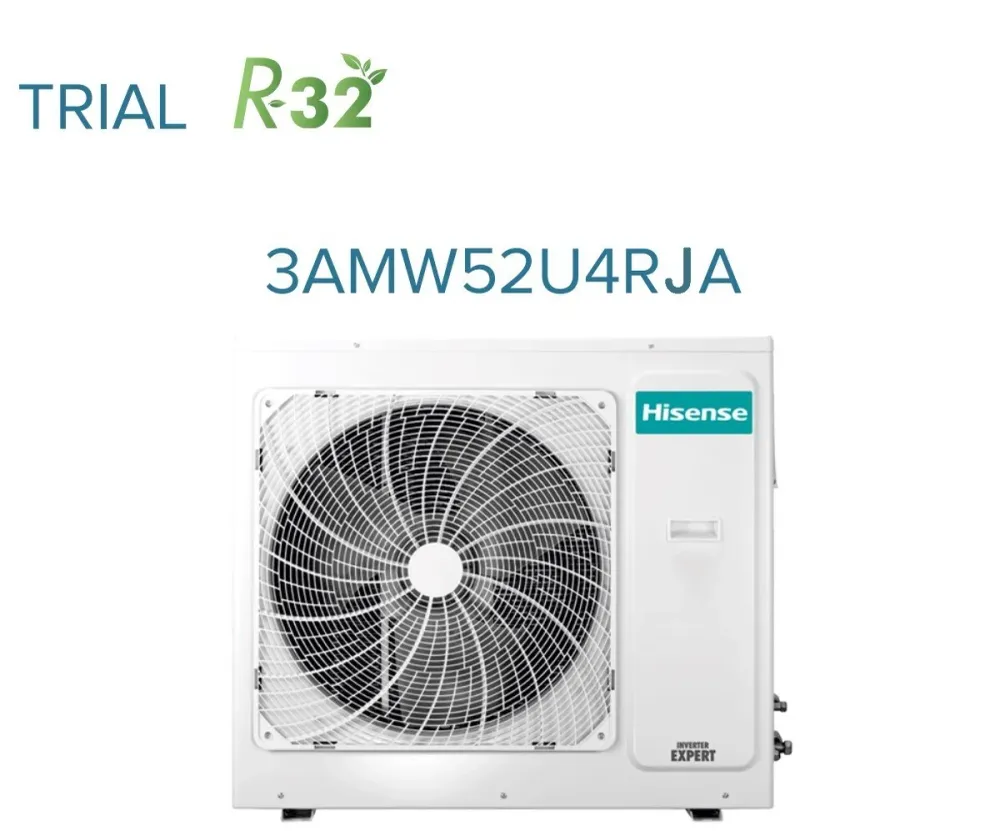 Hisense Trial Split Inverter Climatiseur New Comfort Series 7 + 9 + 9 Avec 3amw52u4rja R-32 Wi-Fi en option 7000 + 9000 +...