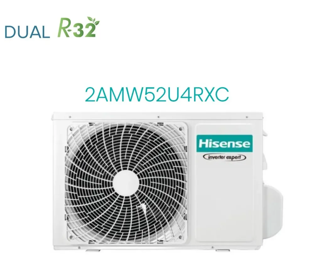 Hisense Unité extérieure Multisplit Motor 2amw52u4rxc Dual Split R-32 Classe ++/+