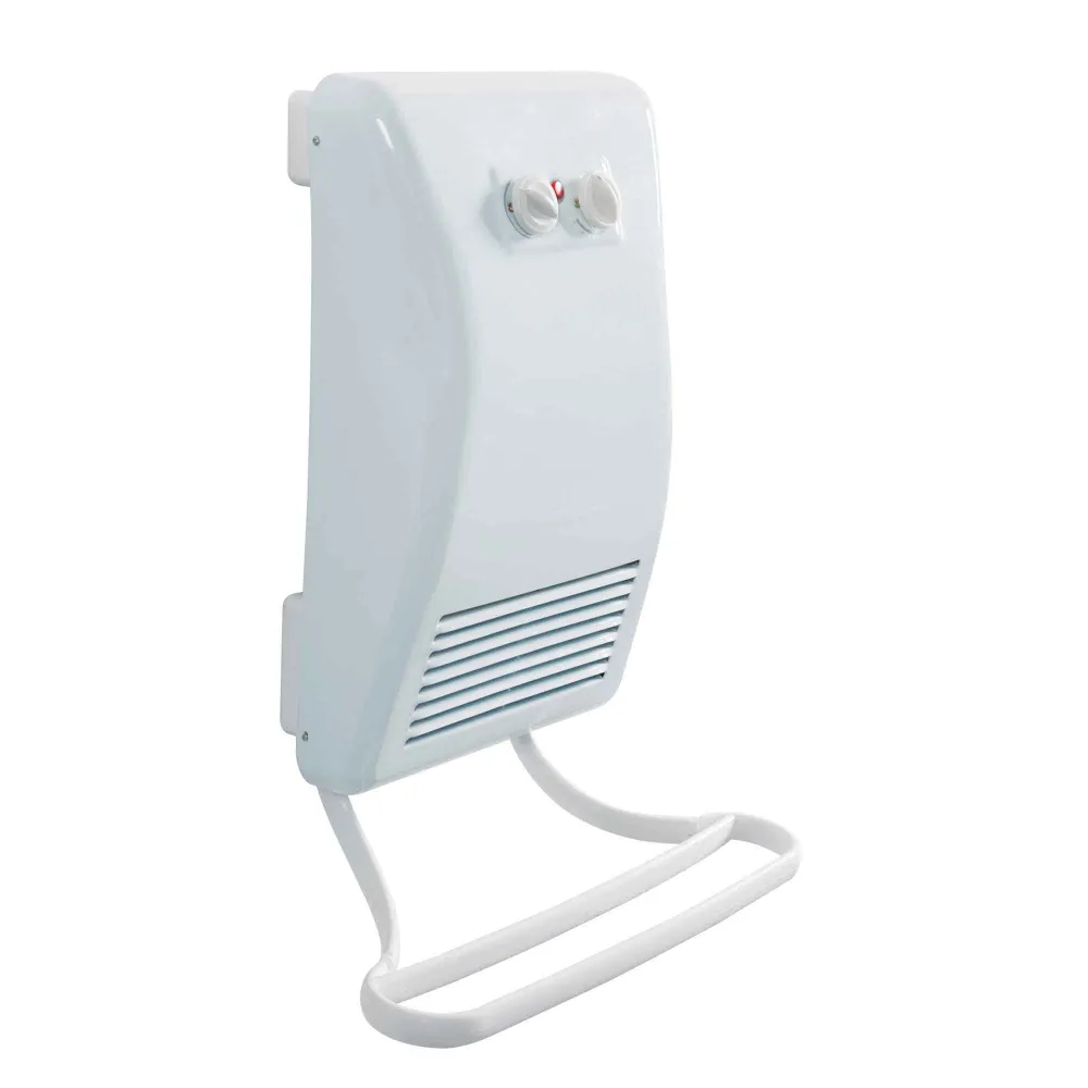 Chaufferette de salle de bain avec porte-serviette, 750 W / 1 500 W HOMEWELL