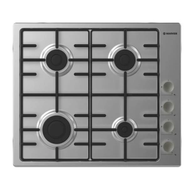 Plaque à Gaz HOOVER 4 Feux Inox (HHW6LMX)
