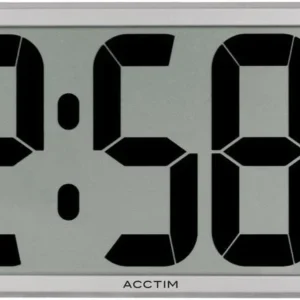 Horloge murale/de bureau LCD géante Acctim Date Keeper avec réglage automatique