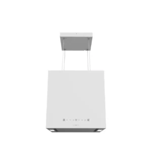 Hotte aspirante blanche 44 cm classe energetique plus plus commande tactile debit d air 800 m3 h Cecotec