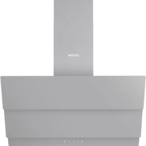 Hotte aspirante inclinée Wiggo WE-D633G(G) - 60 cm - Gris triple verre