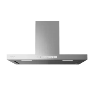 Hotte aspirante 90 cm inoxydable 800 m3 h commande tactile avancée Cecotec