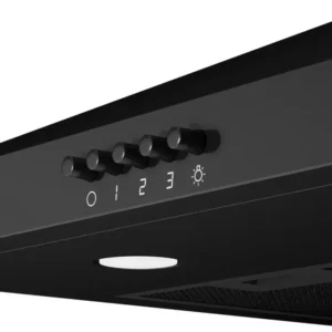 Hotte aspirante murale Wiggo WE-A630P(B) - 60 cm - Noire