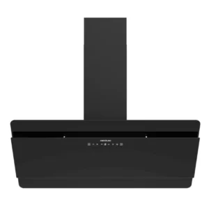 Hotte aspirante 90 cm verre noir aspiration 800 m3 h classe energetique plus plus commandes tactiles et gestuelles Cecotec